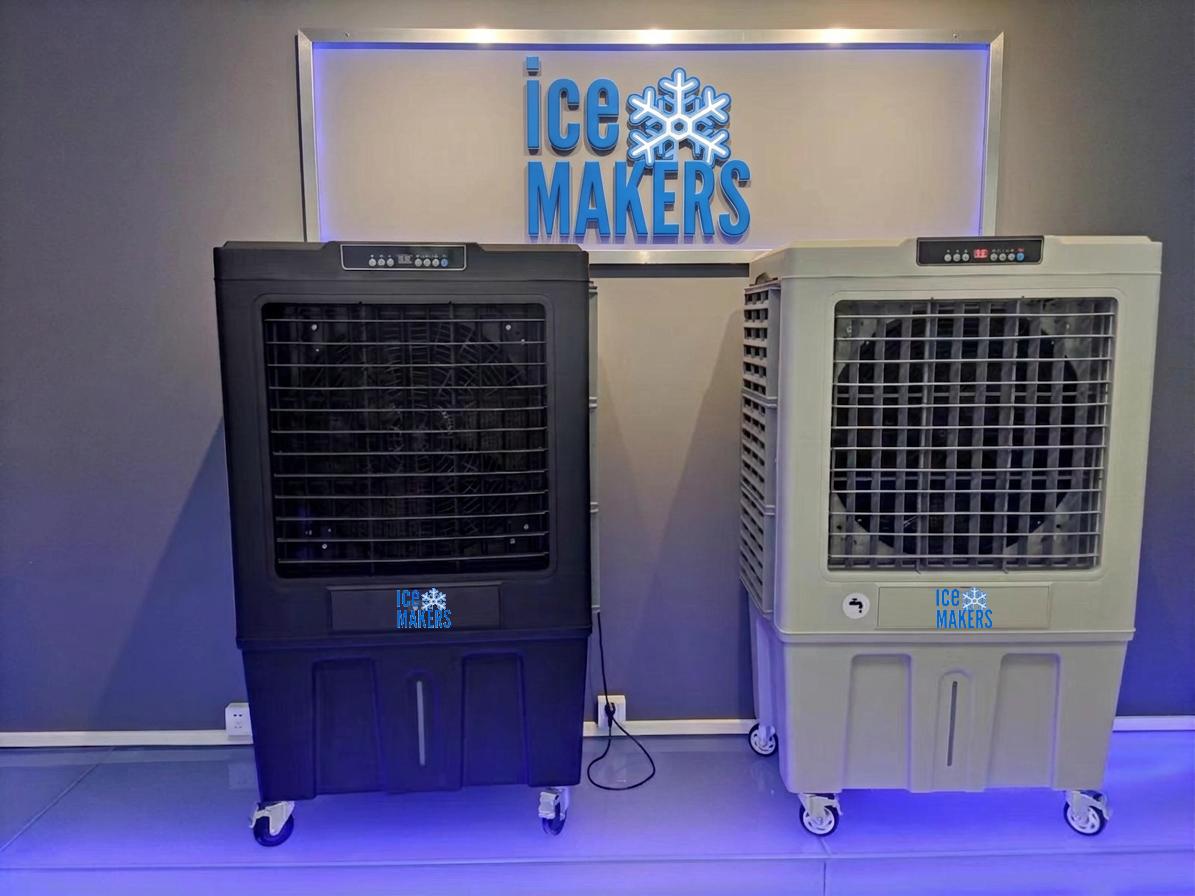 Outdoor Cooling Fans by Ice Makers JA